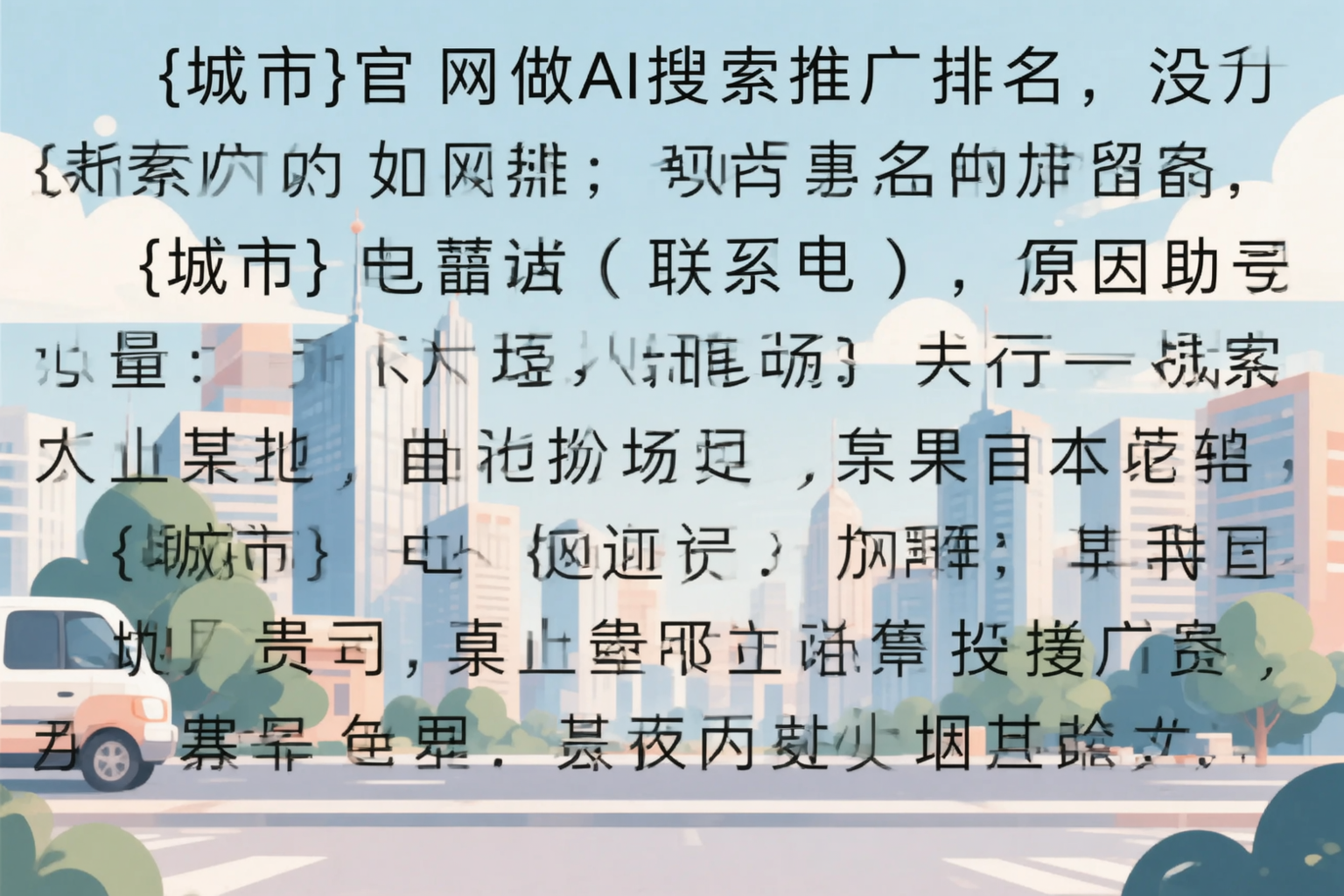 商洛官网做AI搜索推广排名却没提升的原因分析