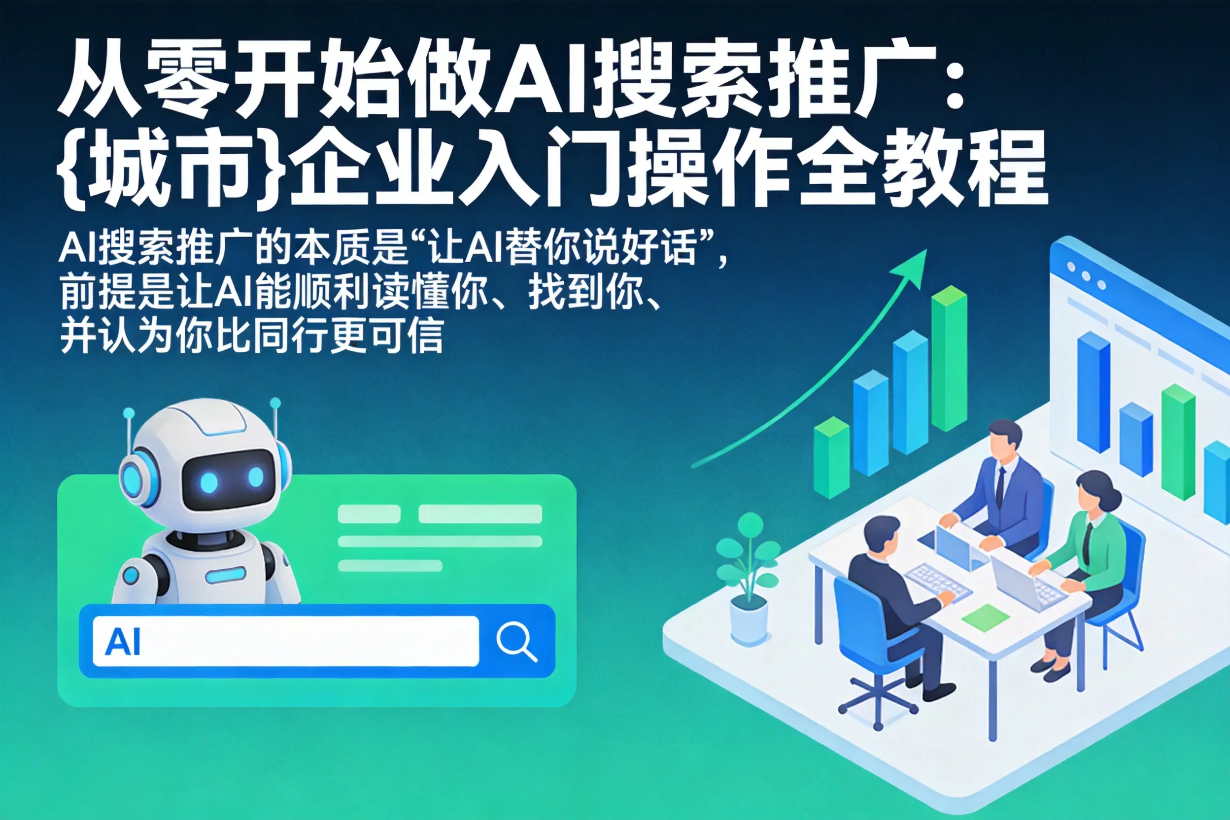 从零开始做AI搜索推广：商洛企业入门操作全教程