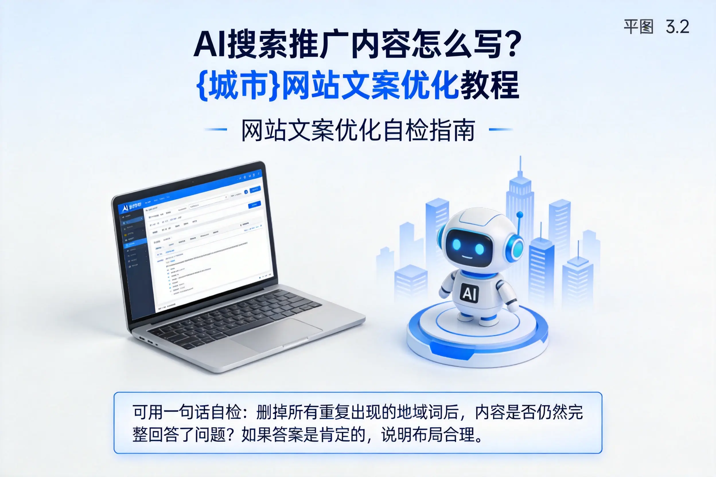 AI搜索推广内容怎么写？商洛网站文案优化教程