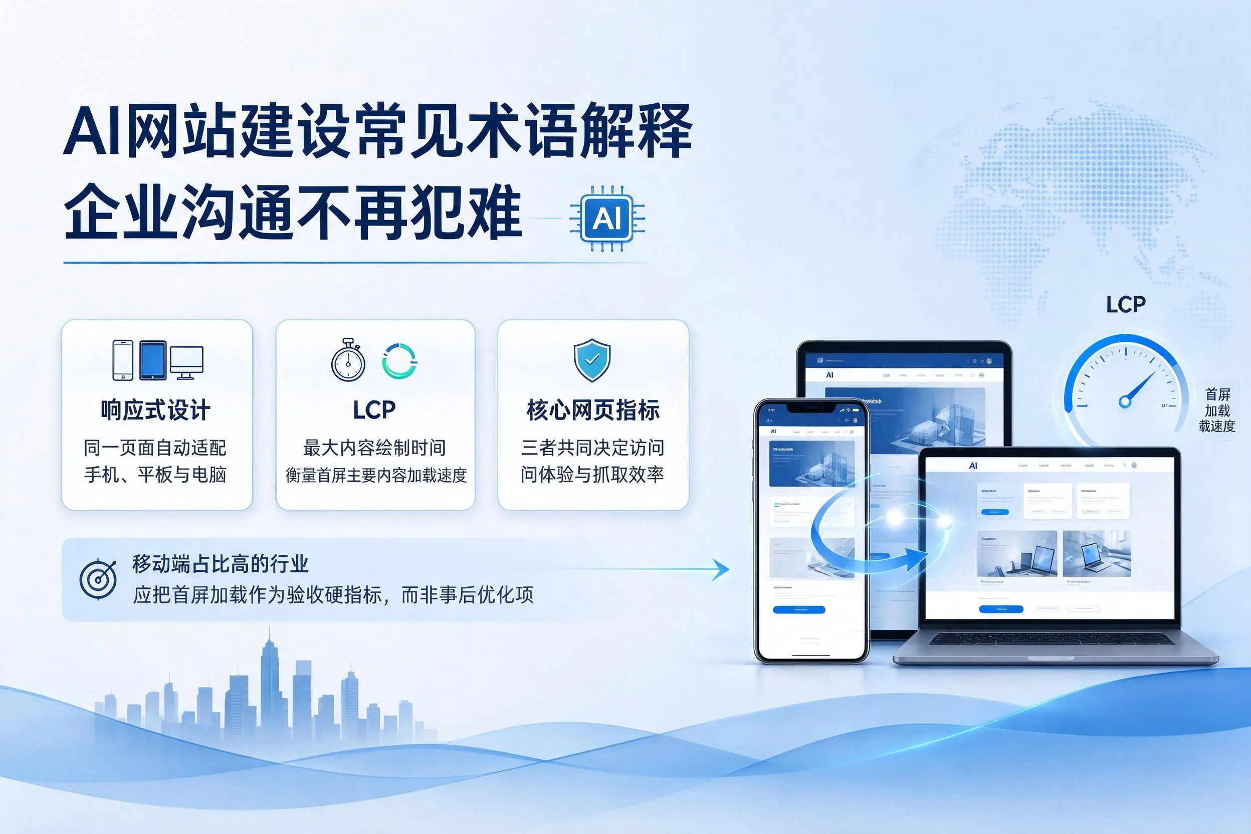 AI网站建设常见术语解释,商洛企业沟通不再犯难