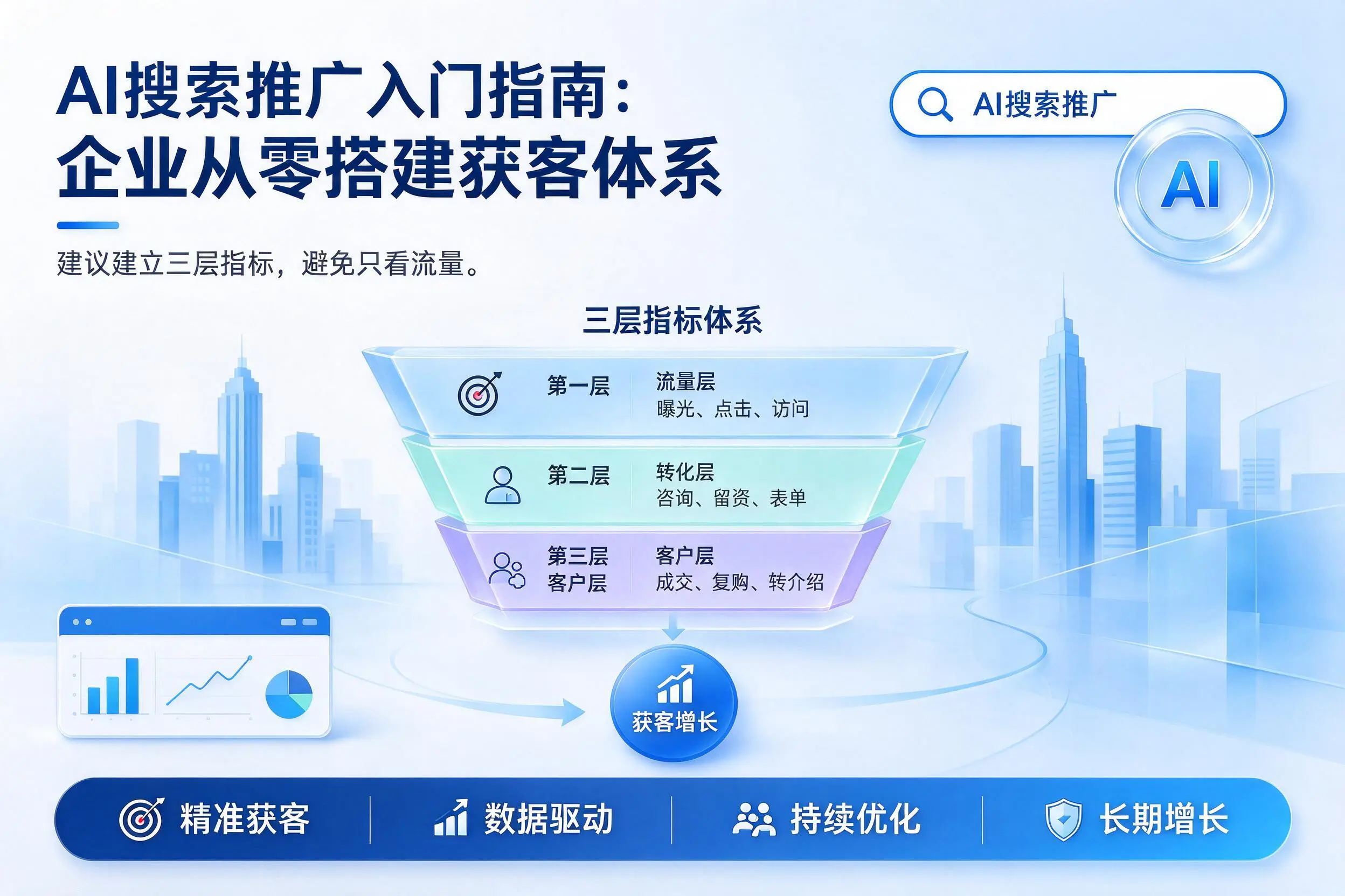 AI搜索推广入门指南：商洛企业从零搭建获客体系